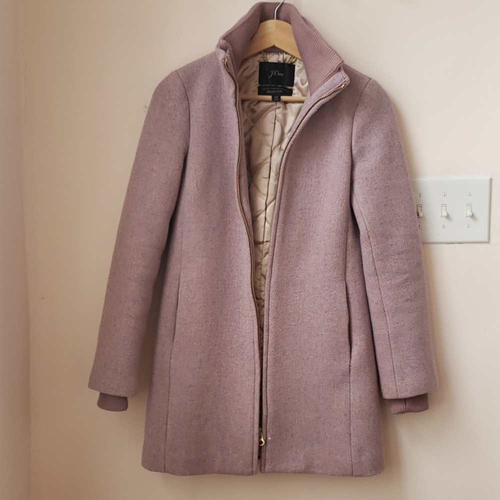 J.Crew Purple Lodge Coat